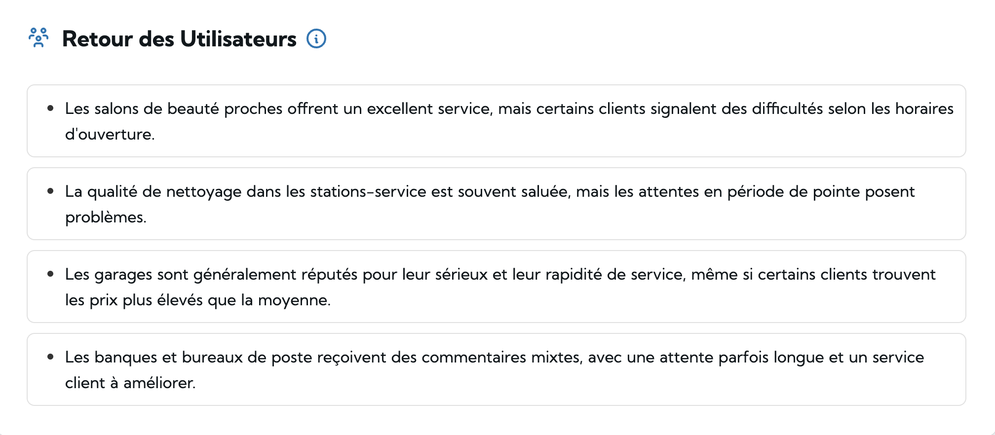 Avis Utilisateurs